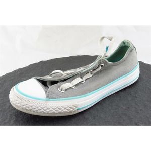 Converse all Star Toddler Girls‎ 13 Medium Gray Low Top Fabric 6488568f